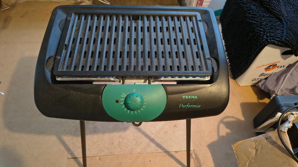mini electrisch balkon bbq, Ophalen, Zo goed als nieuw, Tefal