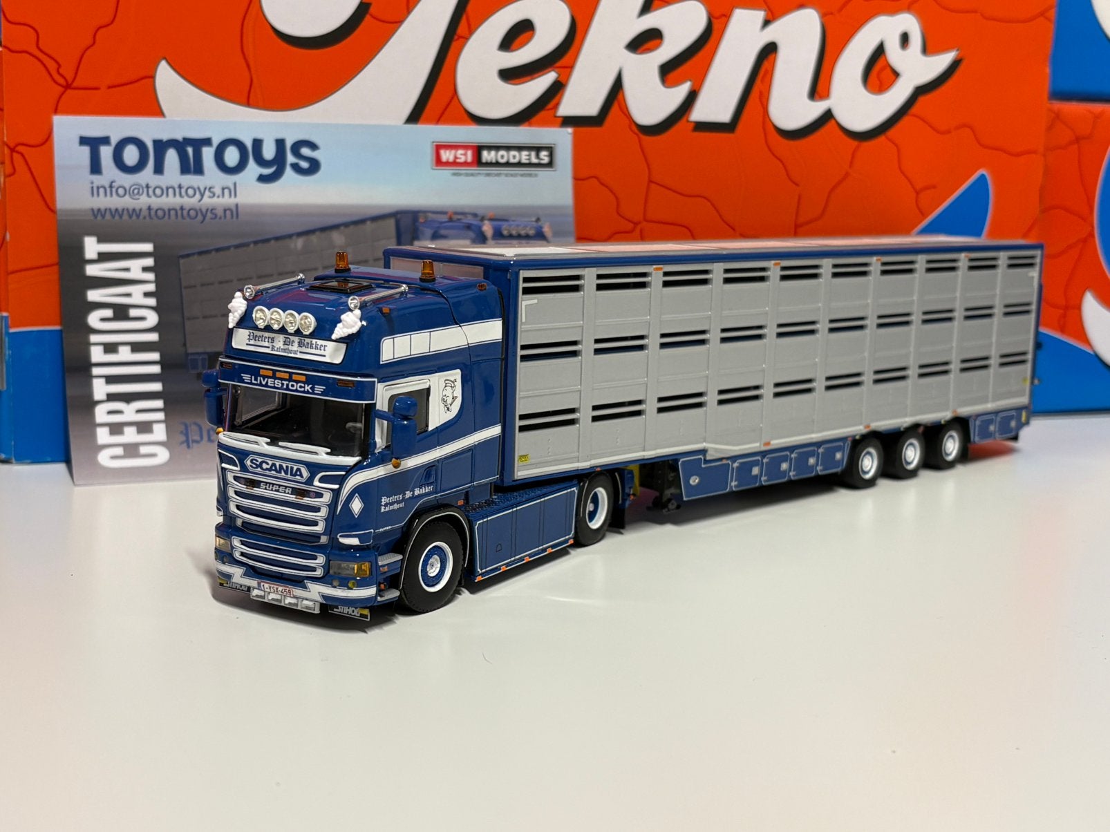Wsi Peeters, Hobby en Vrije tijd, Modelauto's | 1:50, Ophalen of Verzenden, Zo goed als nieuw, Bus of Vrachtwagen, Wsi