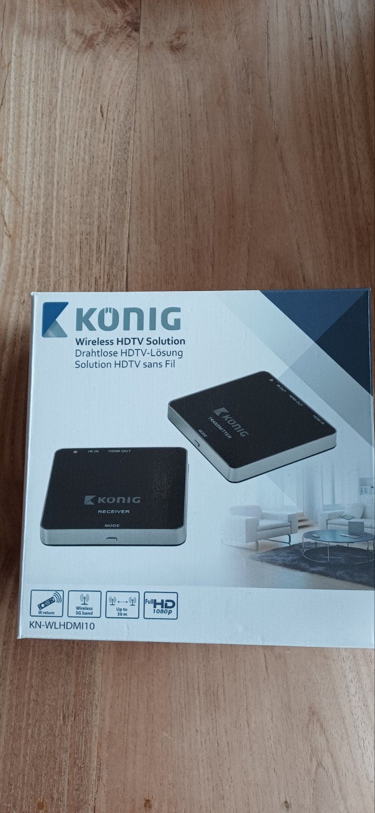 König Draadloze HDTV Oplossing - KN-WLHDMI10, Ophalen