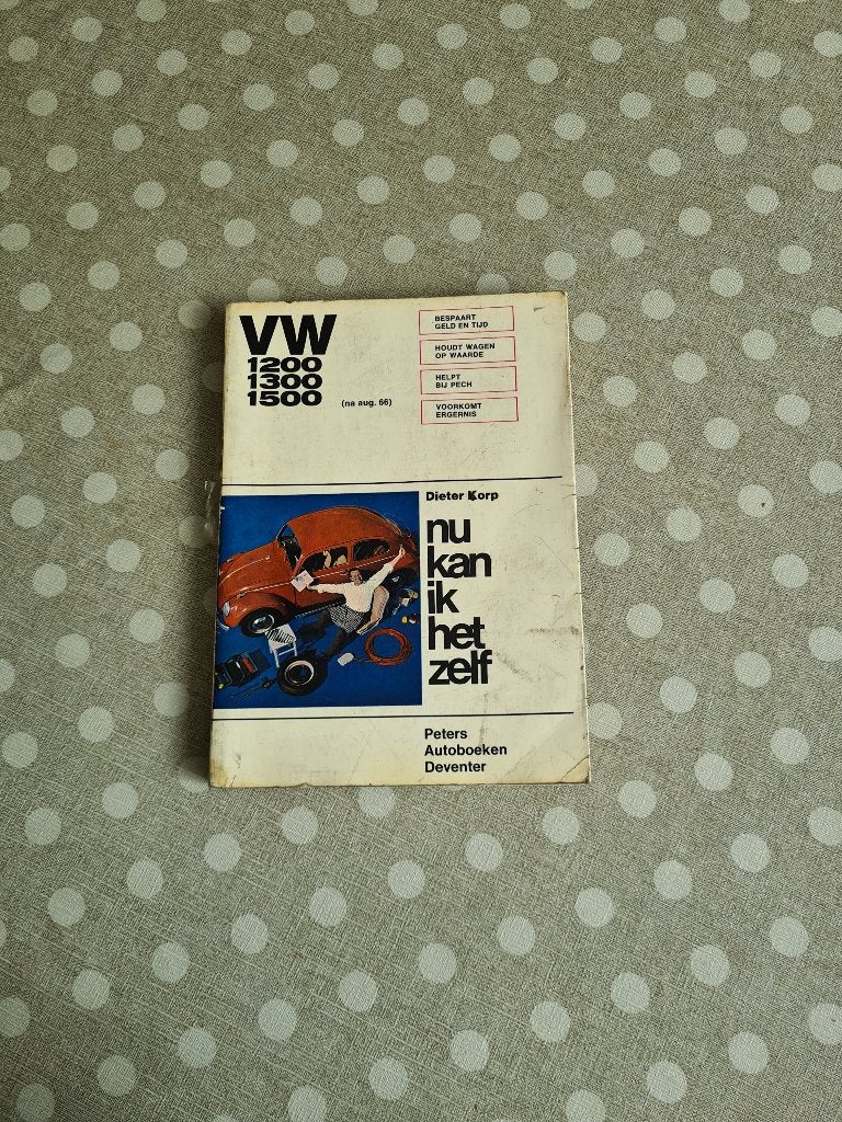 onderhoudsboekje /w, Ophalen of Verzenden