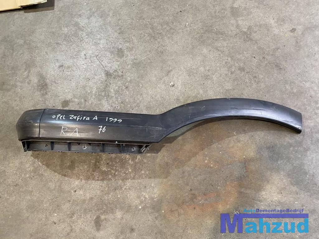 OPEL ZAFIRA A Rechts achter bumperstrip stootstrip 1999-2005, Auto-onderdelen, Carrosserie en Plaatwerk, Opel, Achter, Rechts