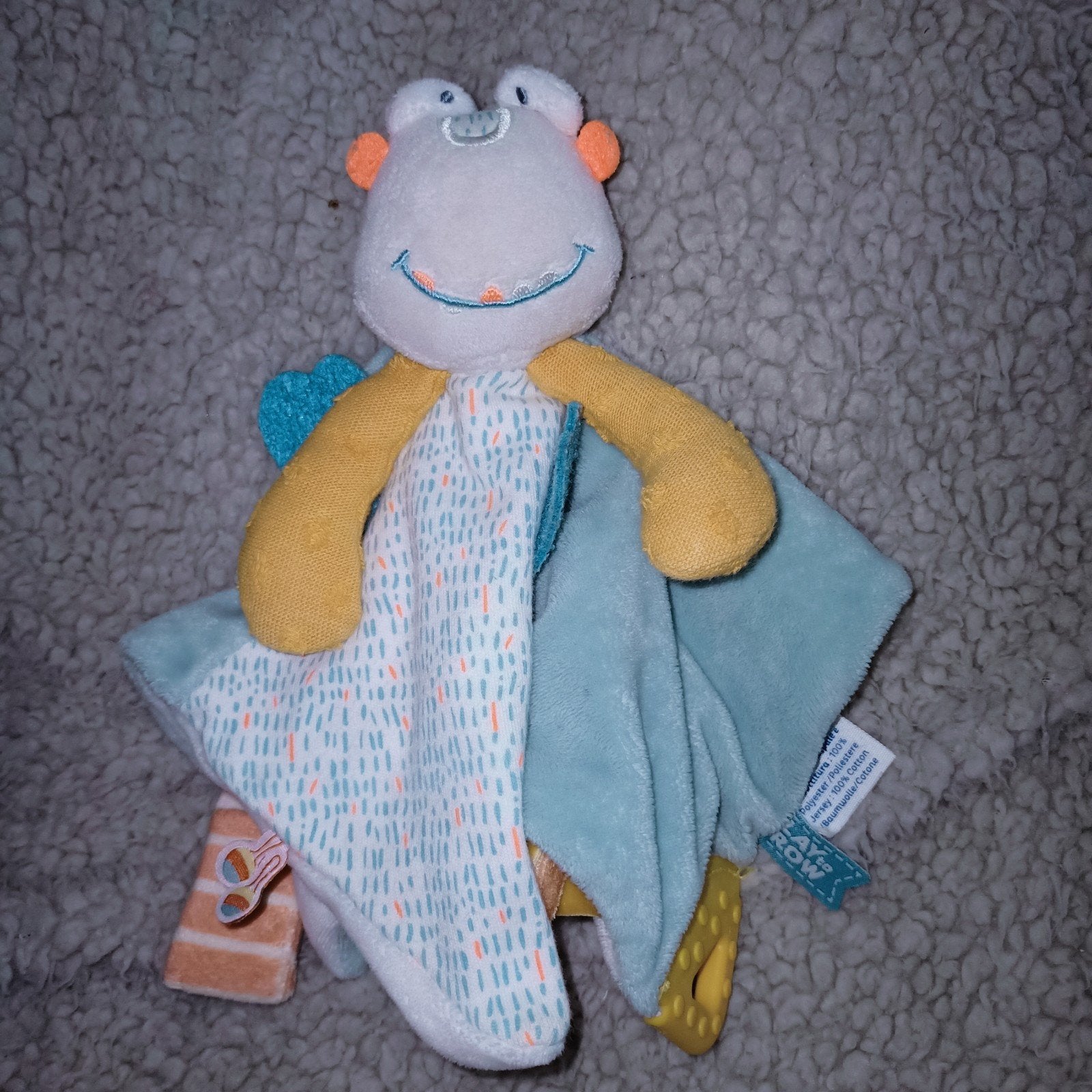 Noukie's speendoek / bijtring knuffeldoek., Overige merken, Ophalen of Verzenden, Zo goed als nieuw, Wasbaar