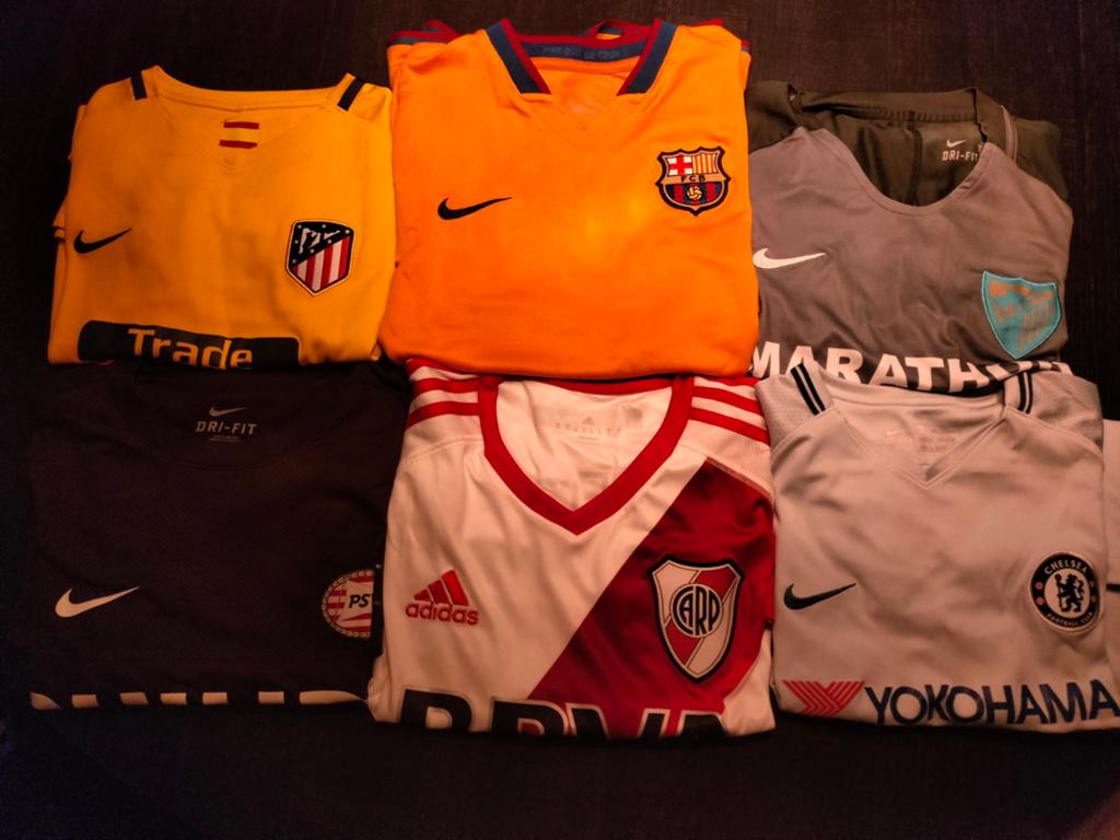 Voetbalshirts, Kleding | Heren, Sportkleding, Zo goed als nieuw, Voetbal, Overige maten, Overige kleuren, Ophalen of Verzenden