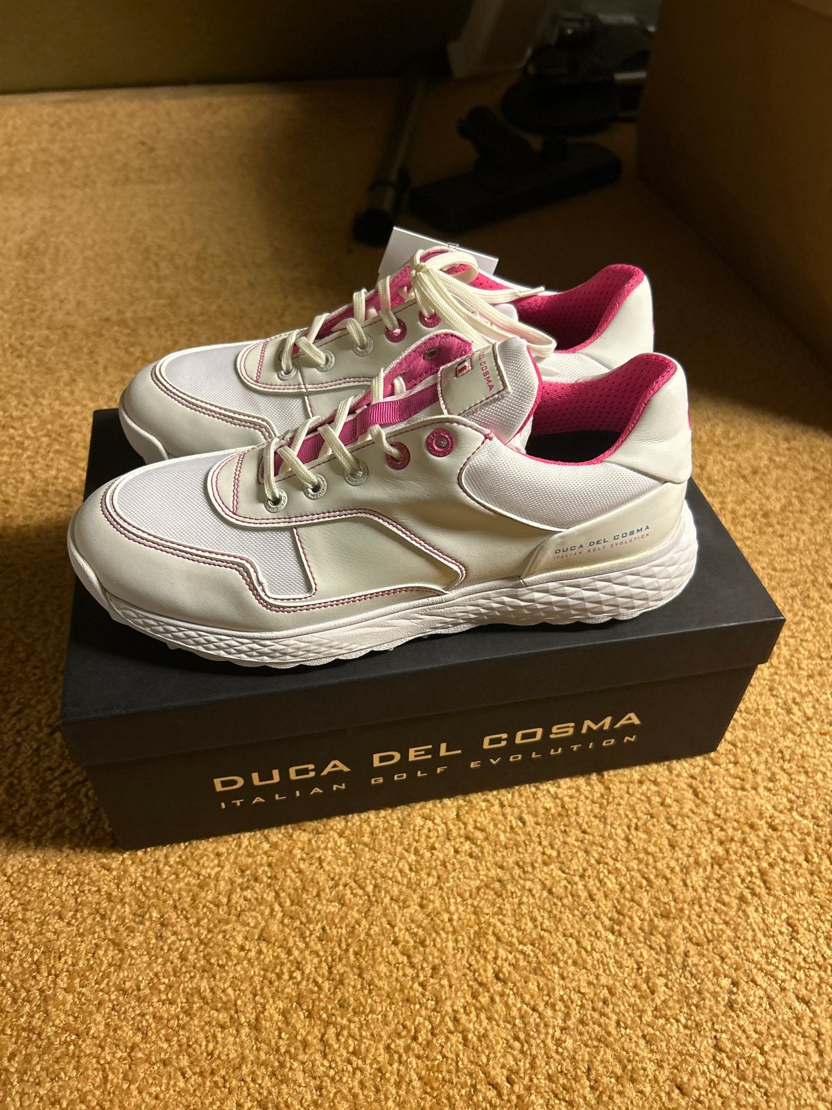 Nieuwe Duca del Cosma golfschoenen dames maat 38, ., Nieuw, Ophalen of Verzenden, .