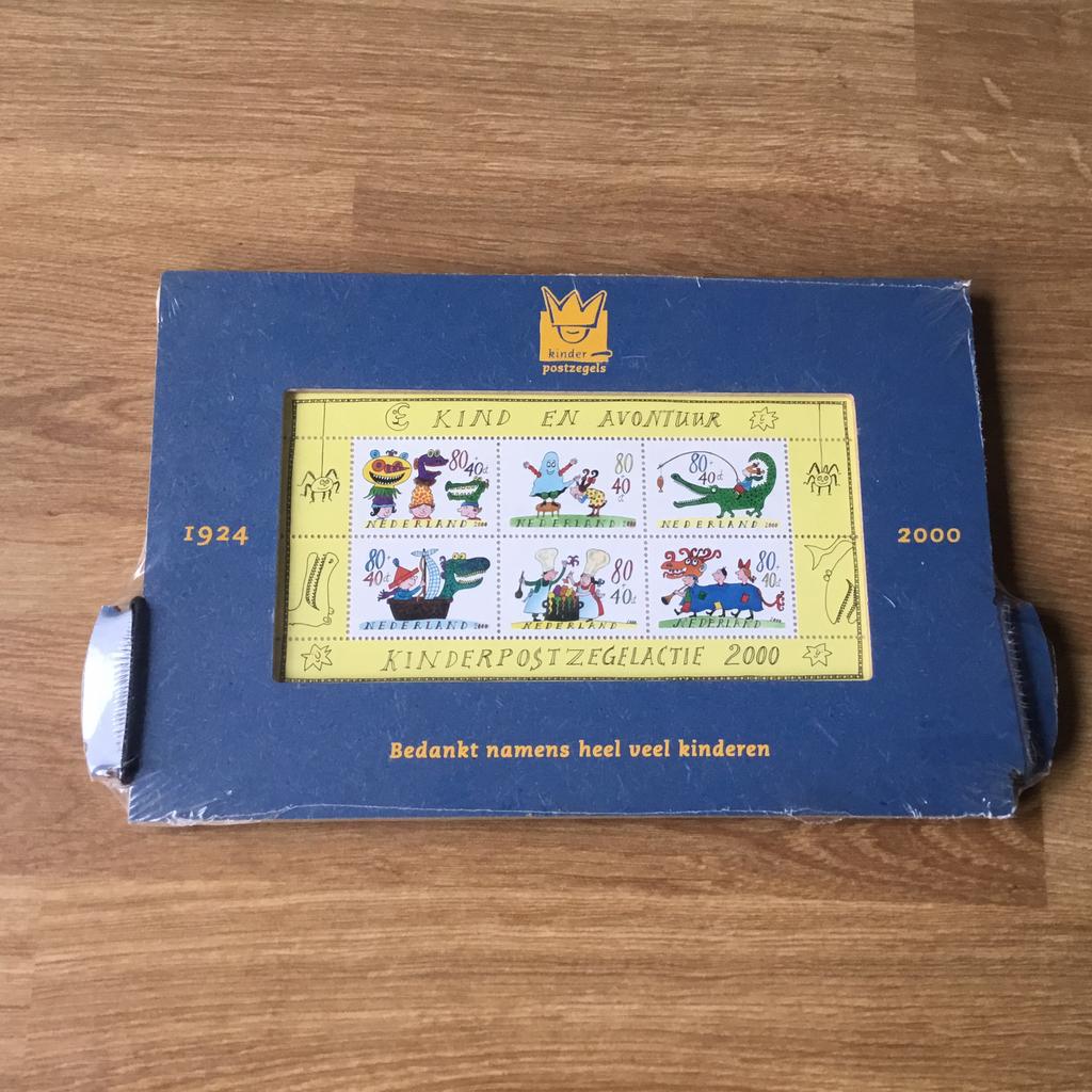 Bedankje van de kinderpostzegels  2000, Postzegels en Munten, Postzegels | Nederland, Ophalen of Verzenden