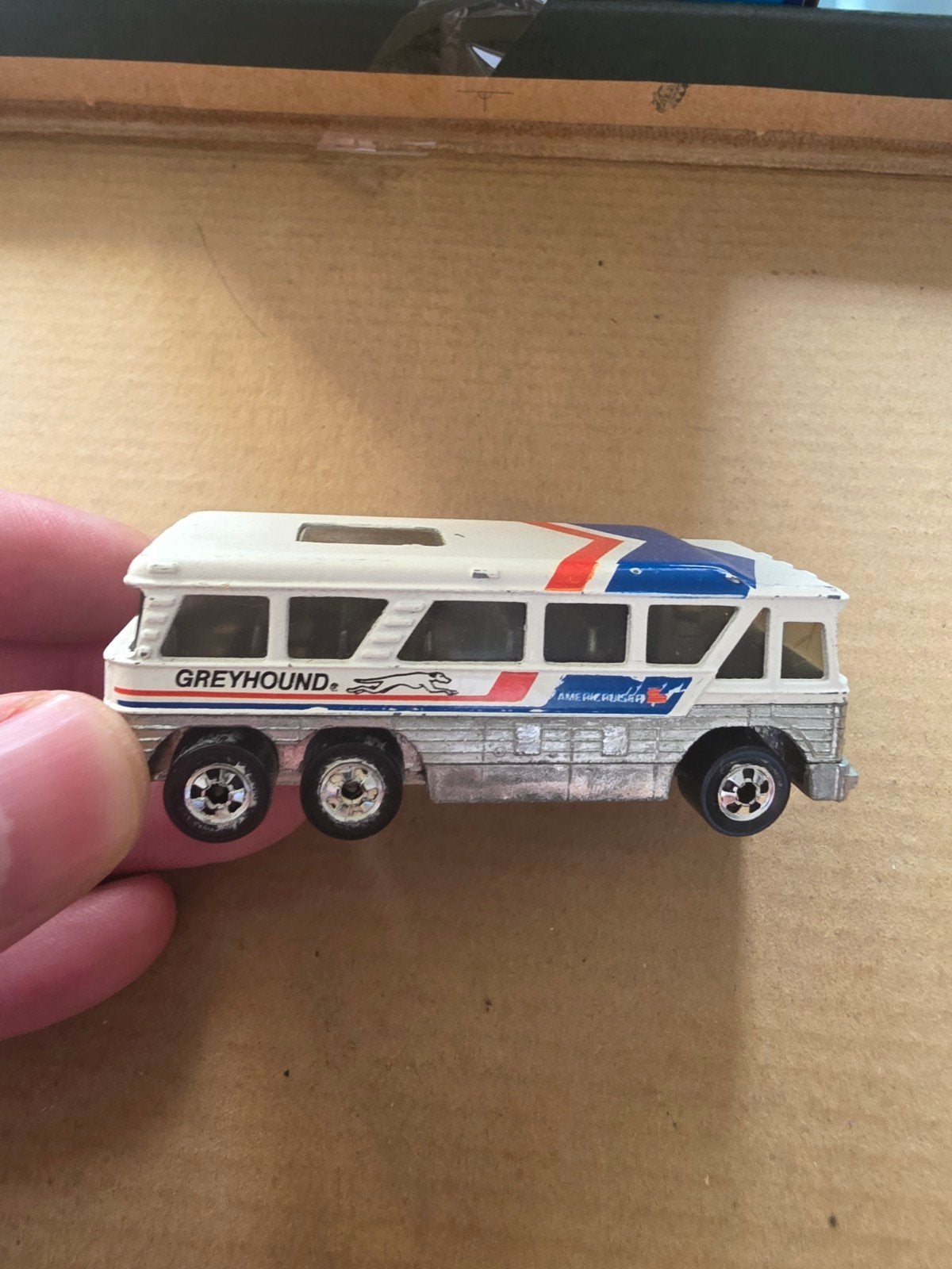 Hot Wheels Greyhound Bus 1979 - Vintage Speelgoed, Ophalen of Verzenden, Gebruikt