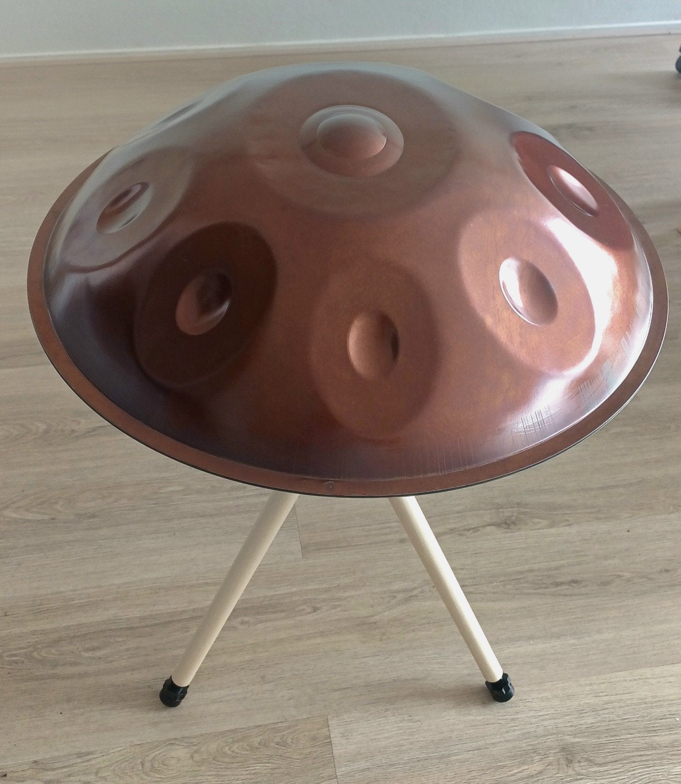 Handpan Ember Steel Mokum B Kurd 9 + tas en koord, Ophalen, Zo goed als nieuw, Melodische percussie