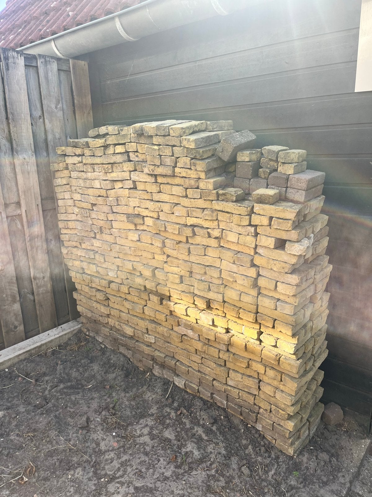 Boerengeeltjes - Ongeveer 1100 oud-Hollandse stenen, Ophalen, Gebruikt, Bakstenen
