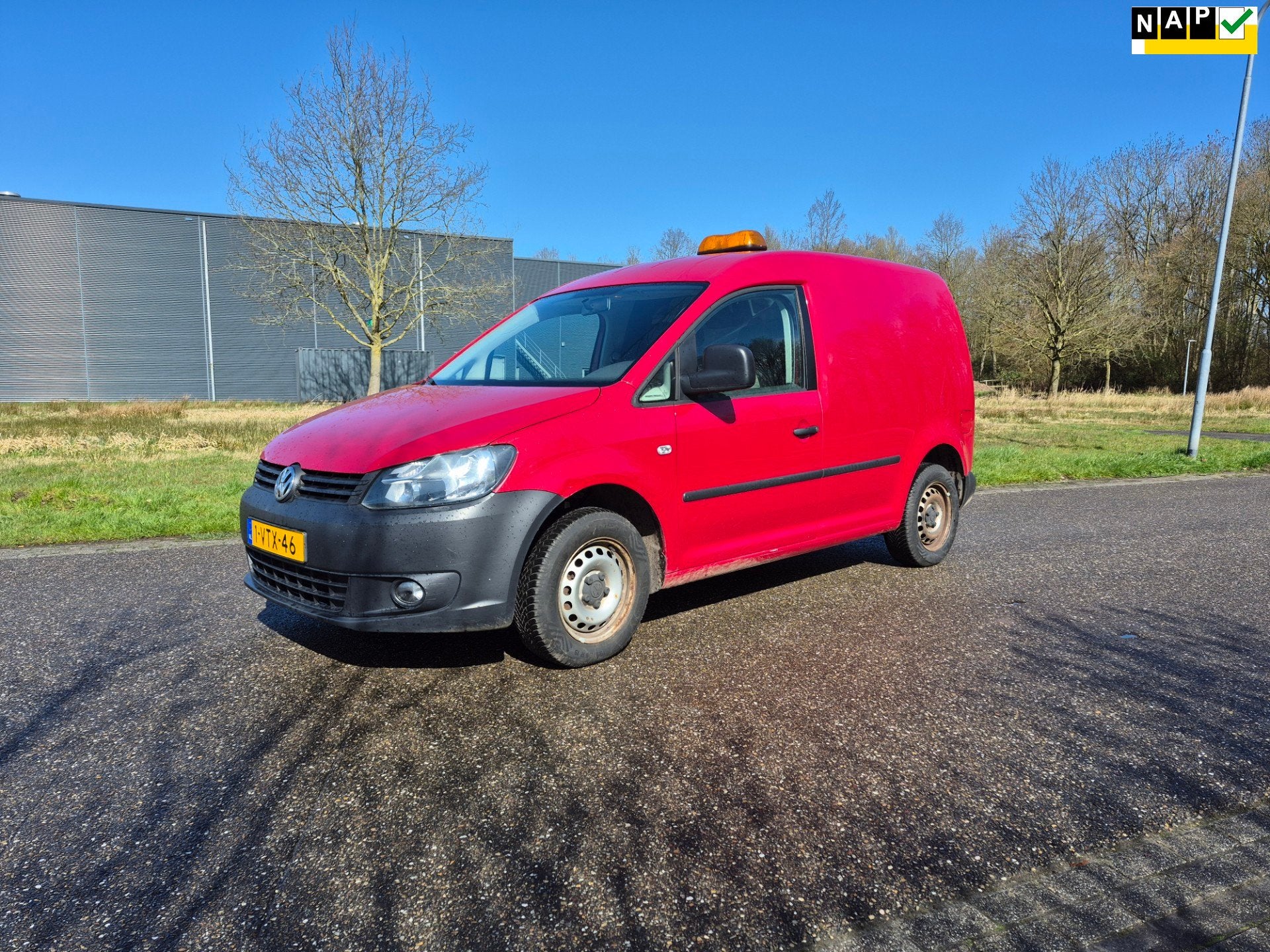 Volkswagen Caddy 2.0 Ecofuel,,MARGE, Auto's, Voorwielaandrijving, Euro 5, Gebruikt, 4 cilinders