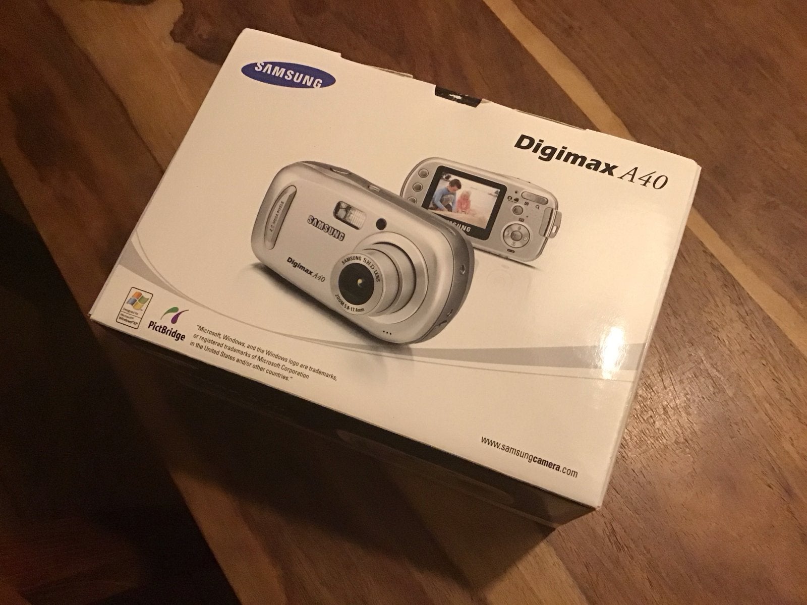 Samsung Digimax A40 Compactcamera, Ingebouwde flitser, Handleiding, Ophalen of Verzenden, Zo goed als nieuw