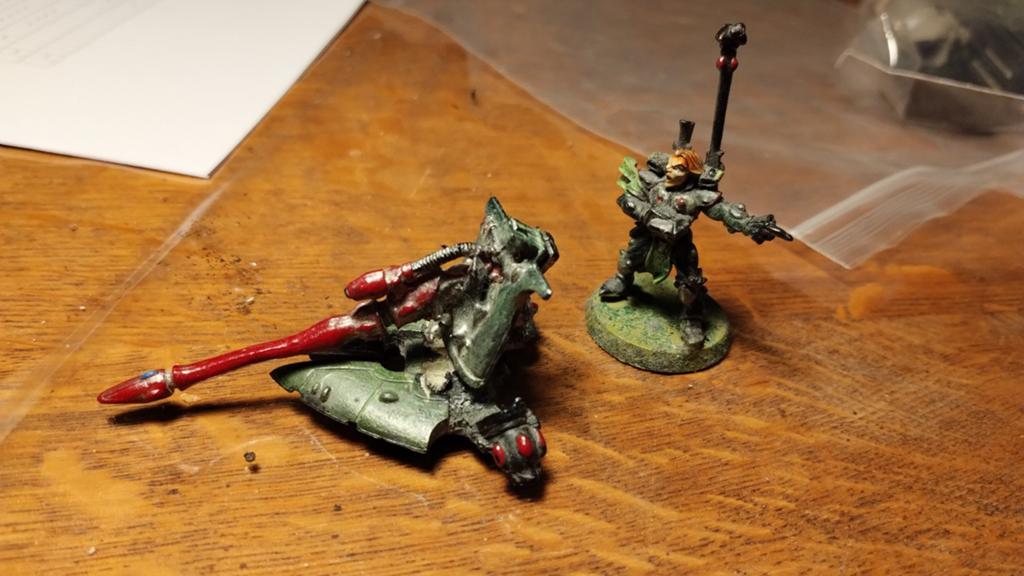 Warhammer 40K Eldar Anti-Grav Platform & Bright Lance, Hobby en Vrije tijd, Wargaming, Ophalen of Verzenden