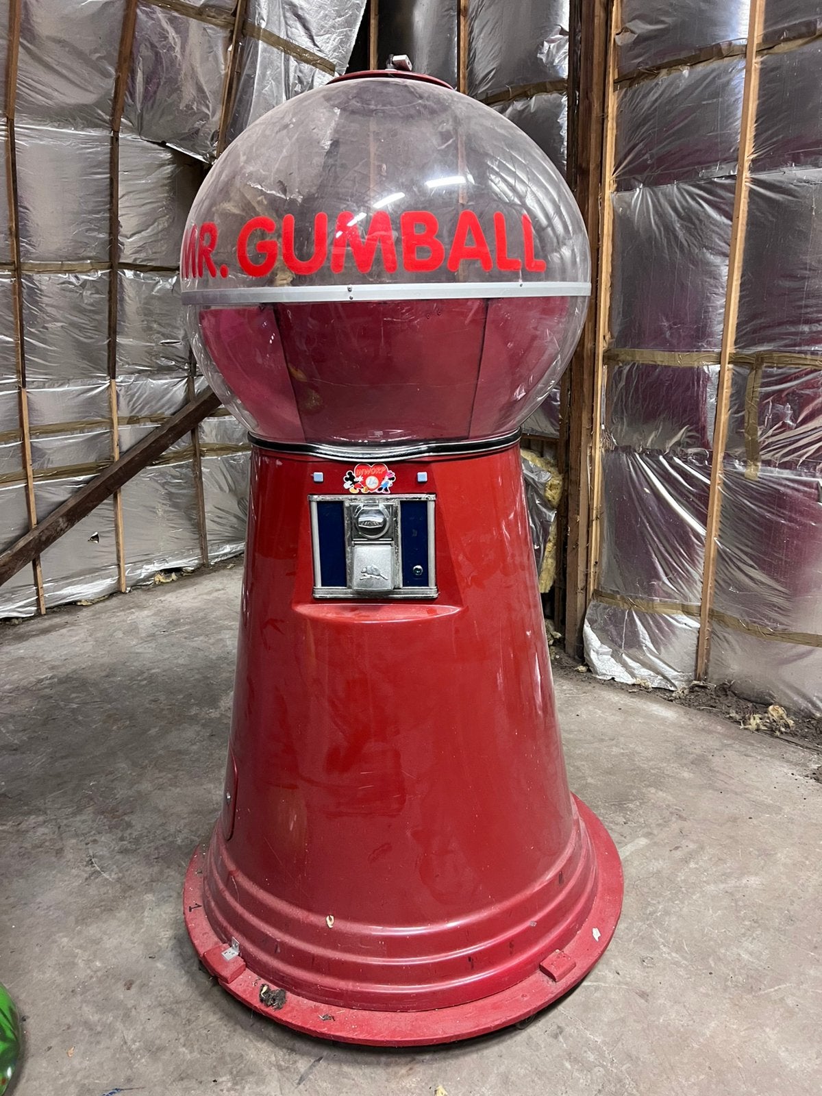 Reuze ballen automaat, Verzamelen, Ophalen