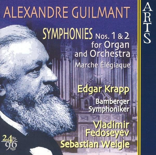 GUILMANT Smphonies nos. 1 & 2 CD KRAPP ARTS, Ophalen of Verzenden, Romantiek, Zo goed als nieuw, Orkest of Ballet