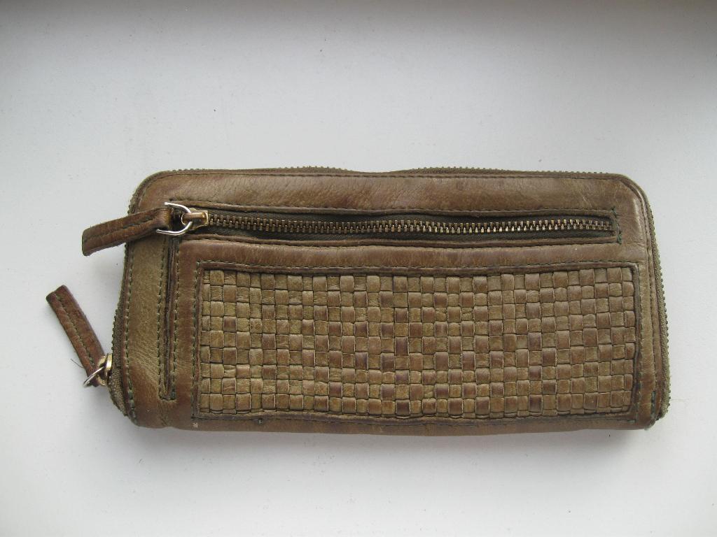 COWBOYSBAG aparte leren portemonnee goede staat, Ophalen of Verzenden, Zo goed als nieuw, Bruin, Leer