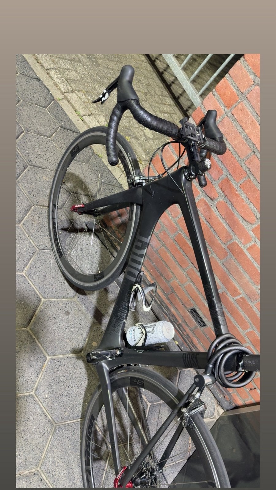 Rose Xeon CW racefiets carbon aero frame, 28 inch, Gebruikt, Carbon, 57 tot 61 cm