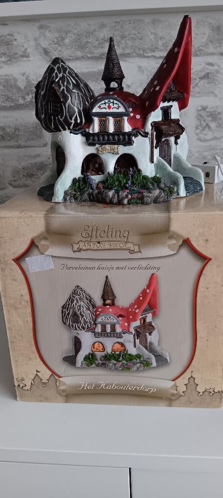 kerstdorp huisje van de efteling, Ophalen of Verzenden, Zo goed als nieuw