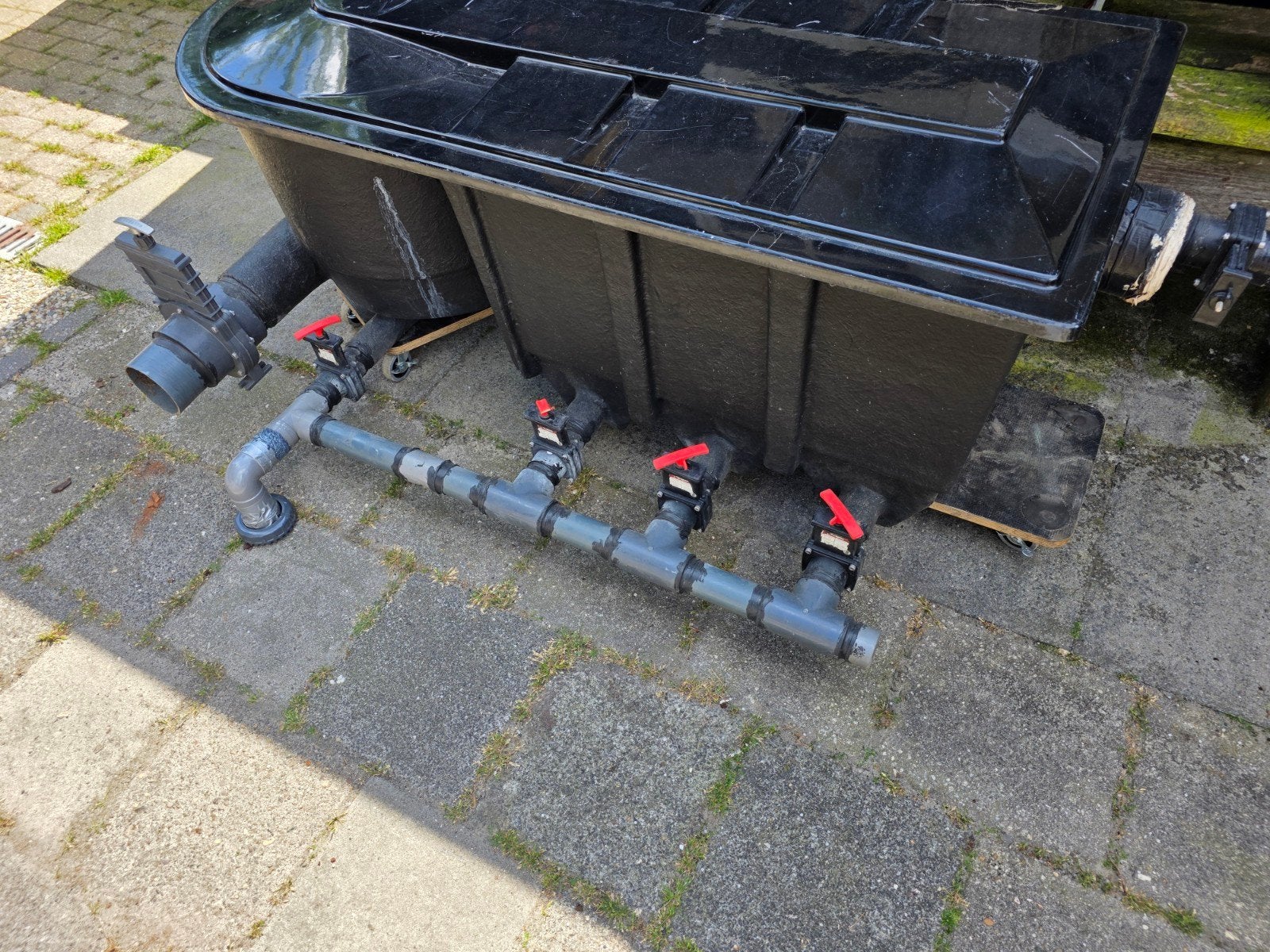 Leuk 3 kamerfilter met fortec, Ophalen, Gebruikt, Vijverfilter