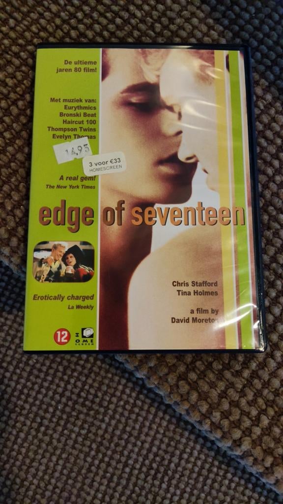 Gay Themed movie: Edge of Seventeen DVD, Vanaf 12 jaar, Ophalen of Verzenden, Gebruikt