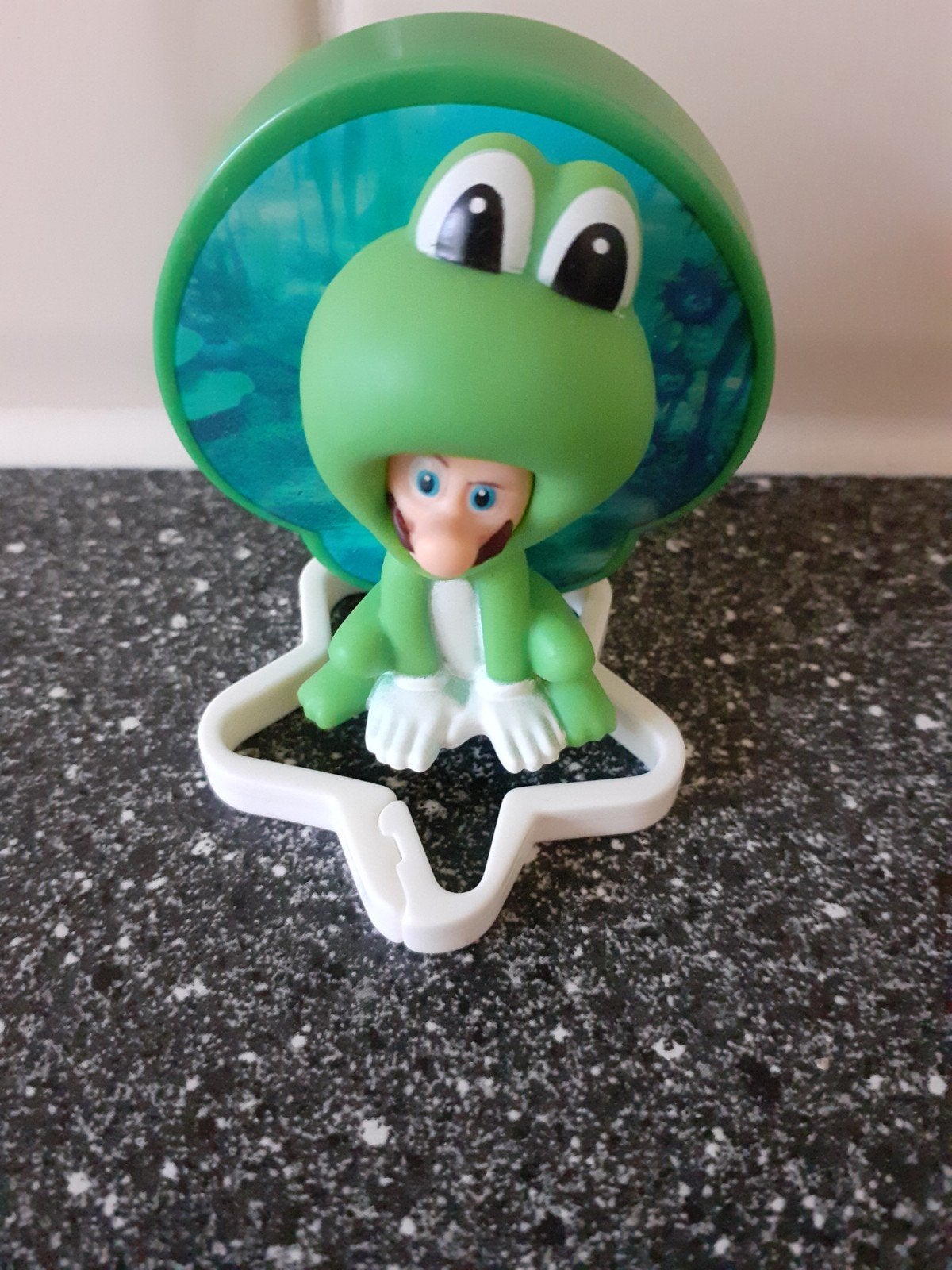 Mario in Yoshi pakje - Super Mario Bros. figuur, Ophalen of Verzenden, Zo goed als nieuw, Jongen of Meisje
