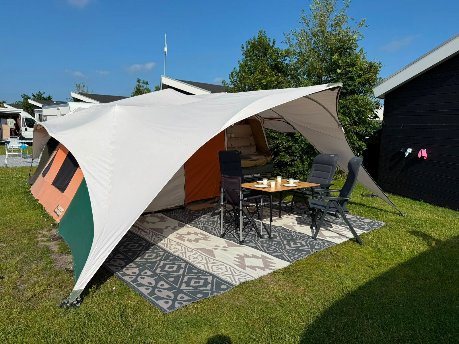 Holtkamper Kyte met  kindertent XL, Caravans en Kamperen, Vouwwagens, Ophalen