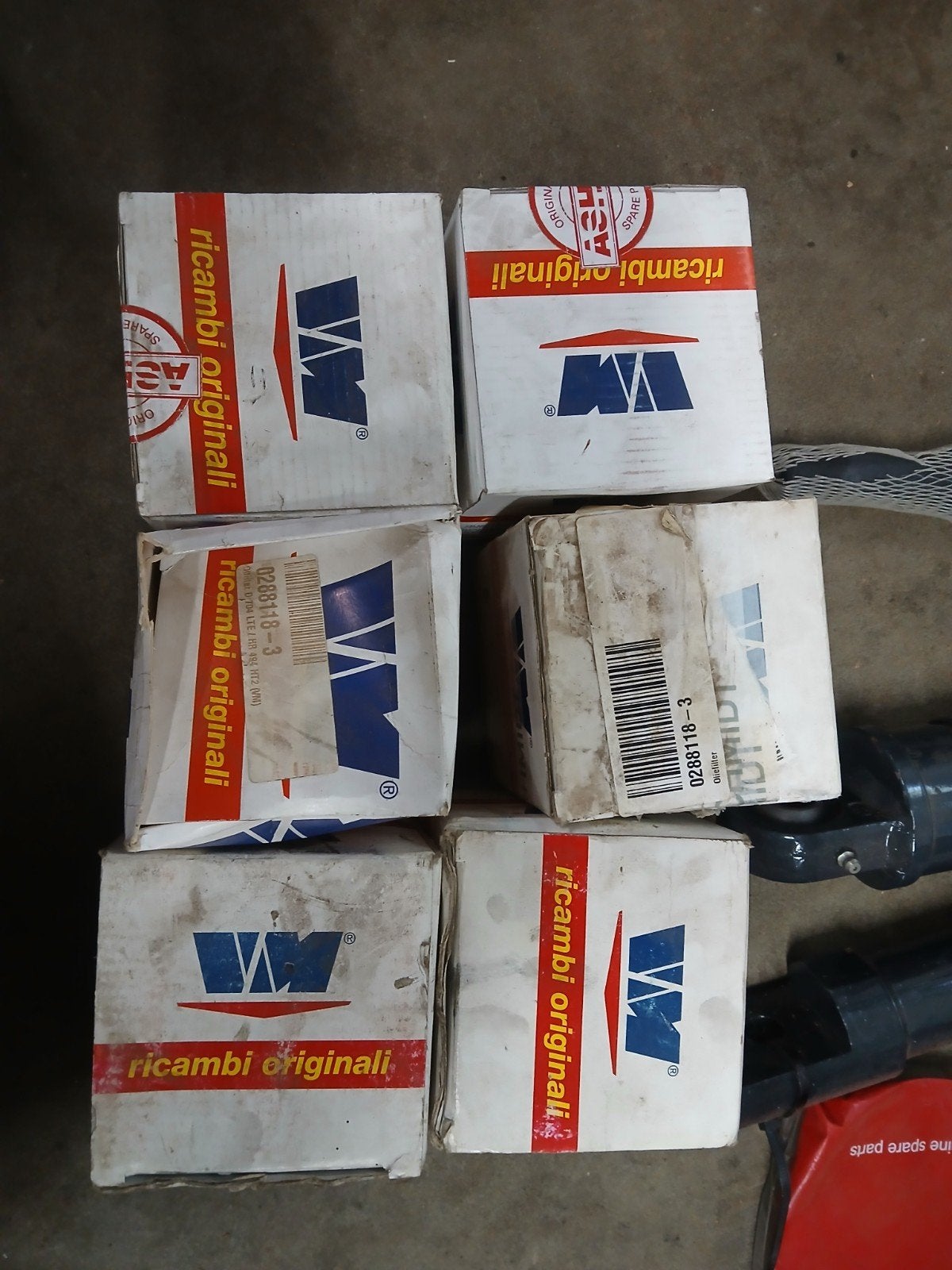6x olie filter 4 115 2002A ricambi orginali, Ophalen of Verzenden, Nieuw, Motor en Techniek