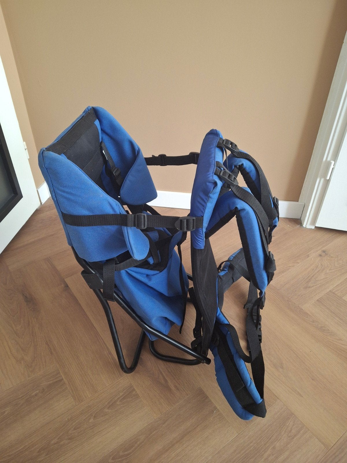 Blauwe rugdrager voor baby's en peuters (Jokkmokk), Kinderen en Baby's, Ophalen