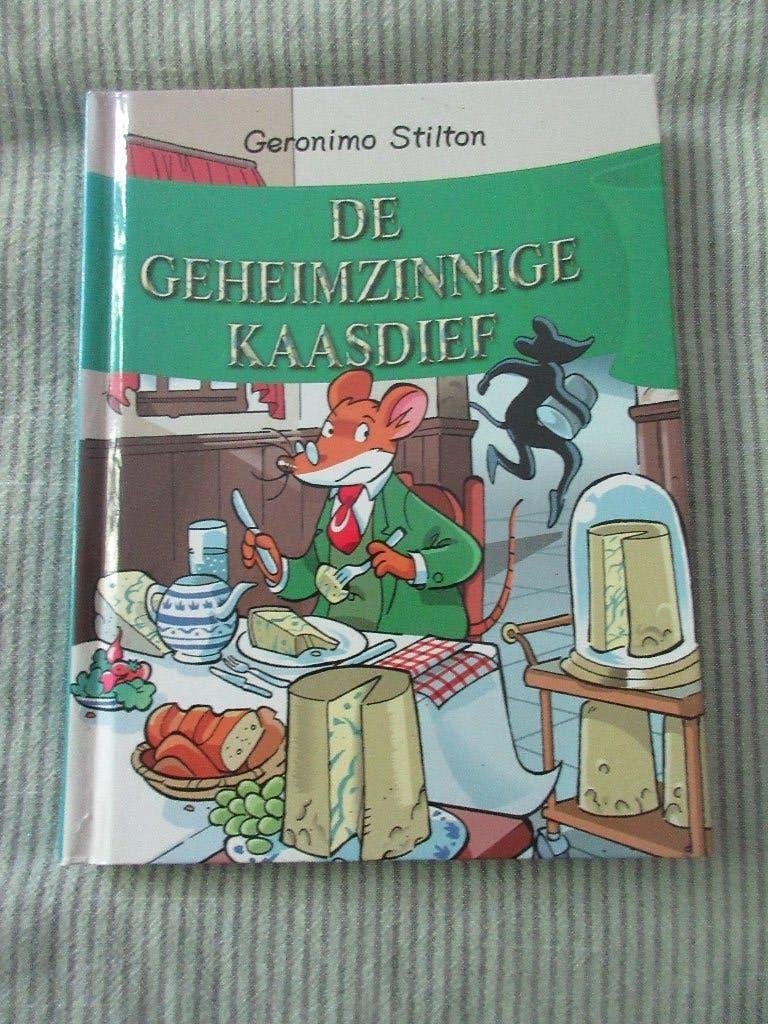 De geheimzinnige kaasdief. Geronimo Stilton, Boeken, Ophalen of Verzenden, Zo goed als nieuw, Geronimo Stilton, Fictie algemeen