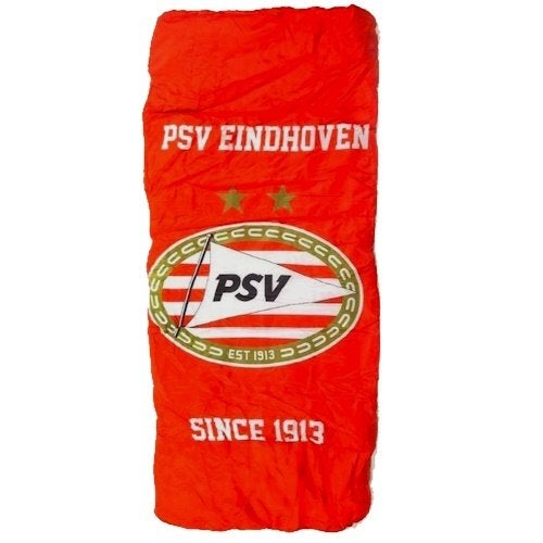 PSV Slaapzak rood met PSV-logo, 65 x 150 cm, NIEUW LAATSTE, Ophalen of Verzenden, Nieuw, PSV, Overige typen