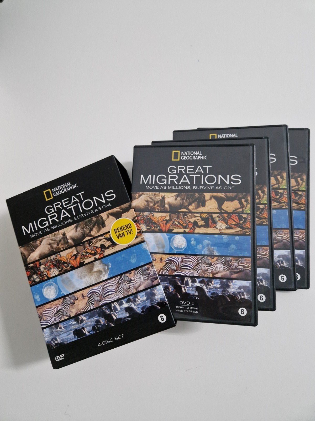 National Geographic Great Migrations DVD Boxset, Engels, Alle leeftijden, Nederlands, Natuur