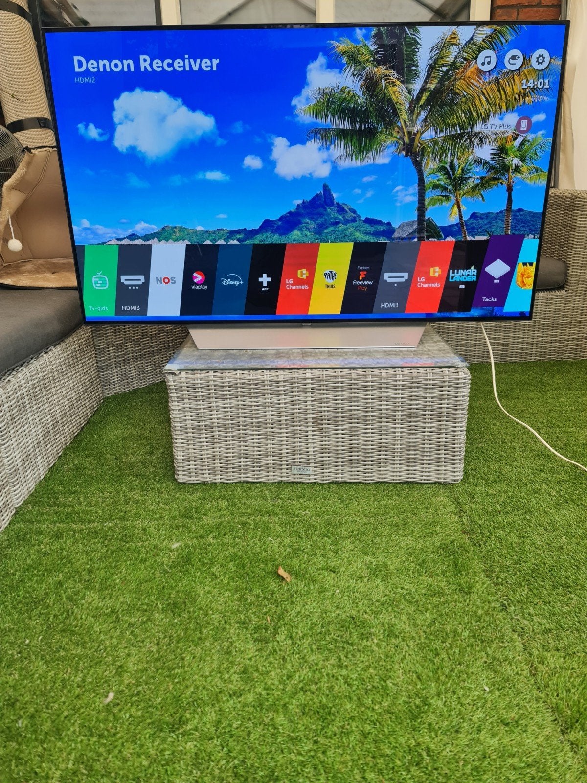 Foto 4 van LG OLED55C7V 55 inch 4K OLED TV 120Hz