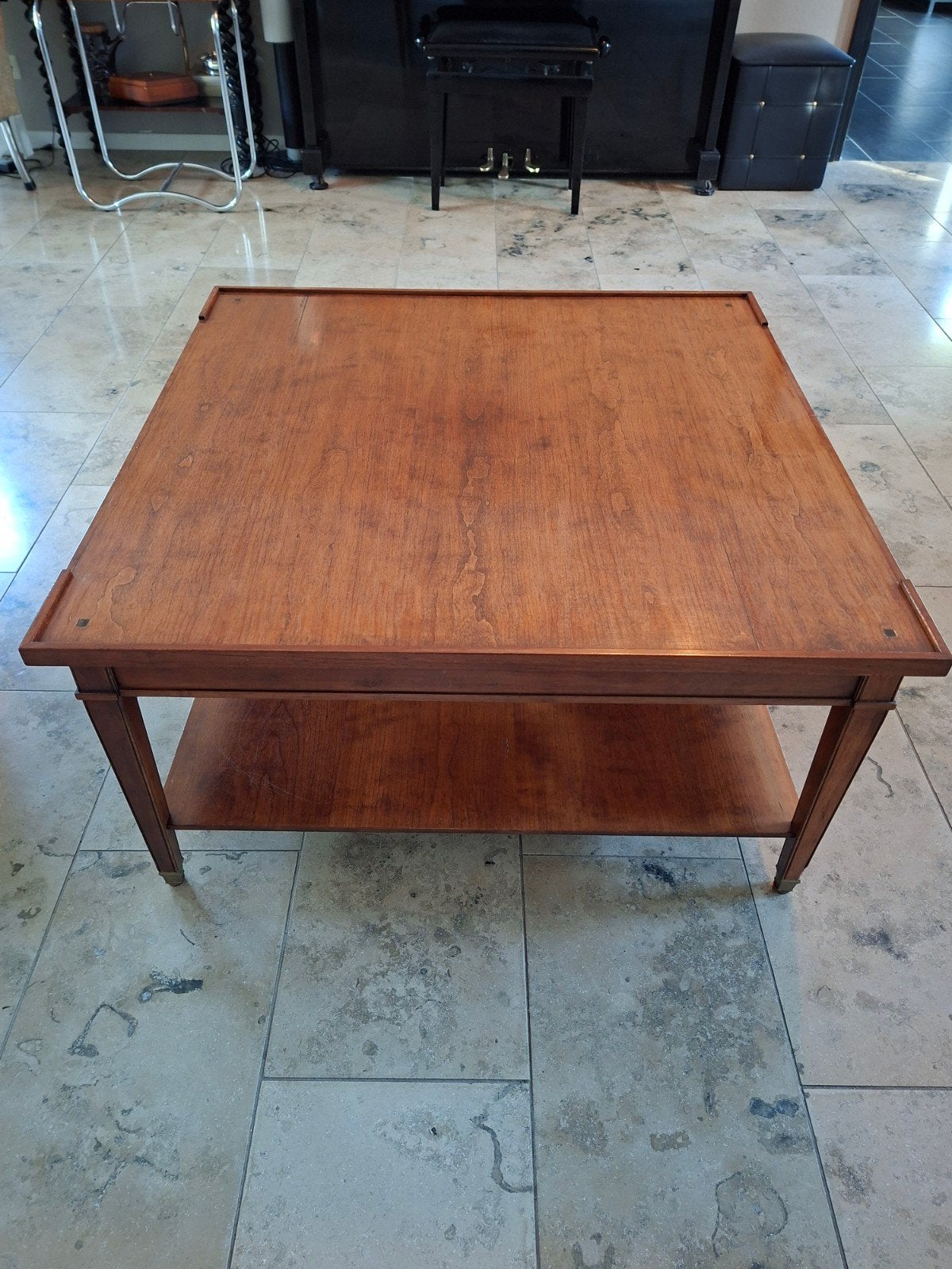 Selva "Villa Borghese" zeer fraaie Italiaanse salontafel., 50 tot 100 cm, 50 tot 100 cm, Ophalen of Verzenden, Rechthoekig