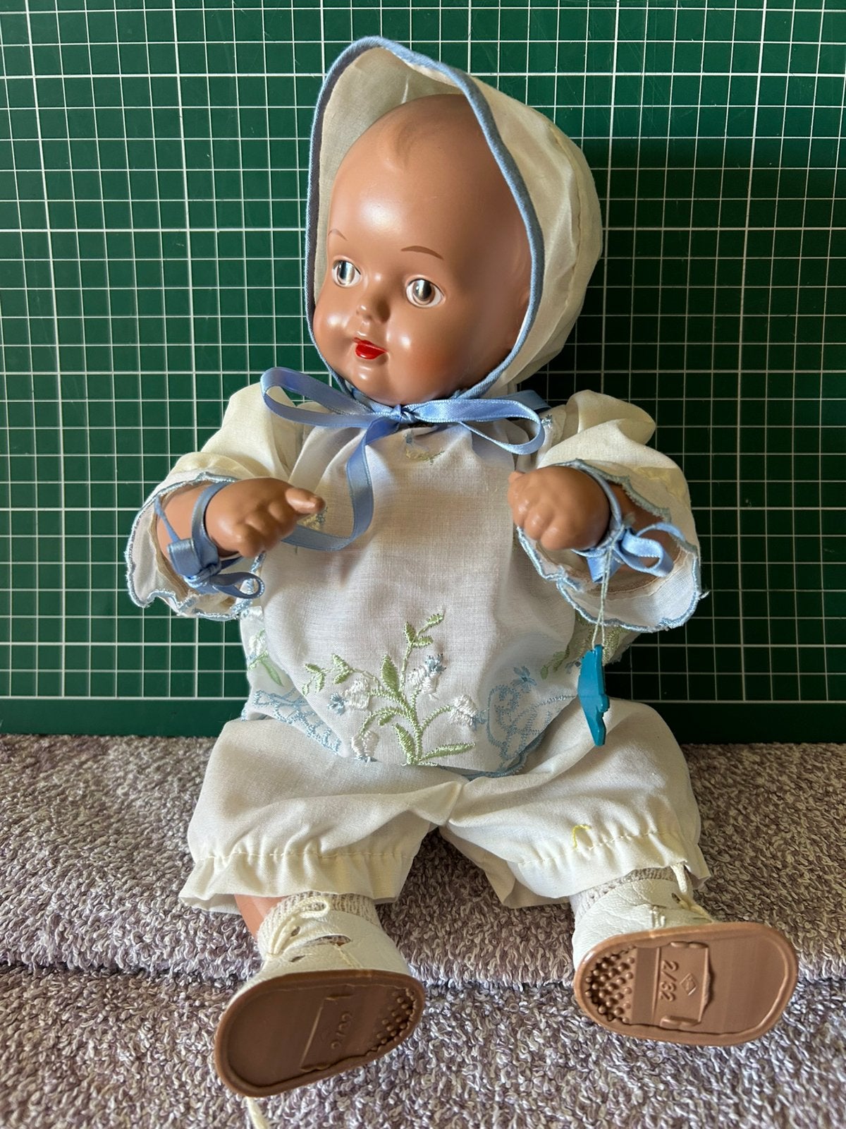 Vintage Tortulon Schildkröt “Baby Puppe” 31, Ophalen of Verzenden, Zo goed als nieuw, Pop