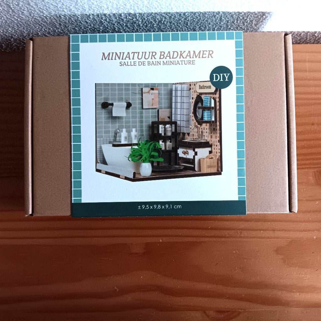 DIY Miniatuur Badkamer Poppenhuis Toebehoren, Ophalen of Verzenden, Nieuw, Toebehoren