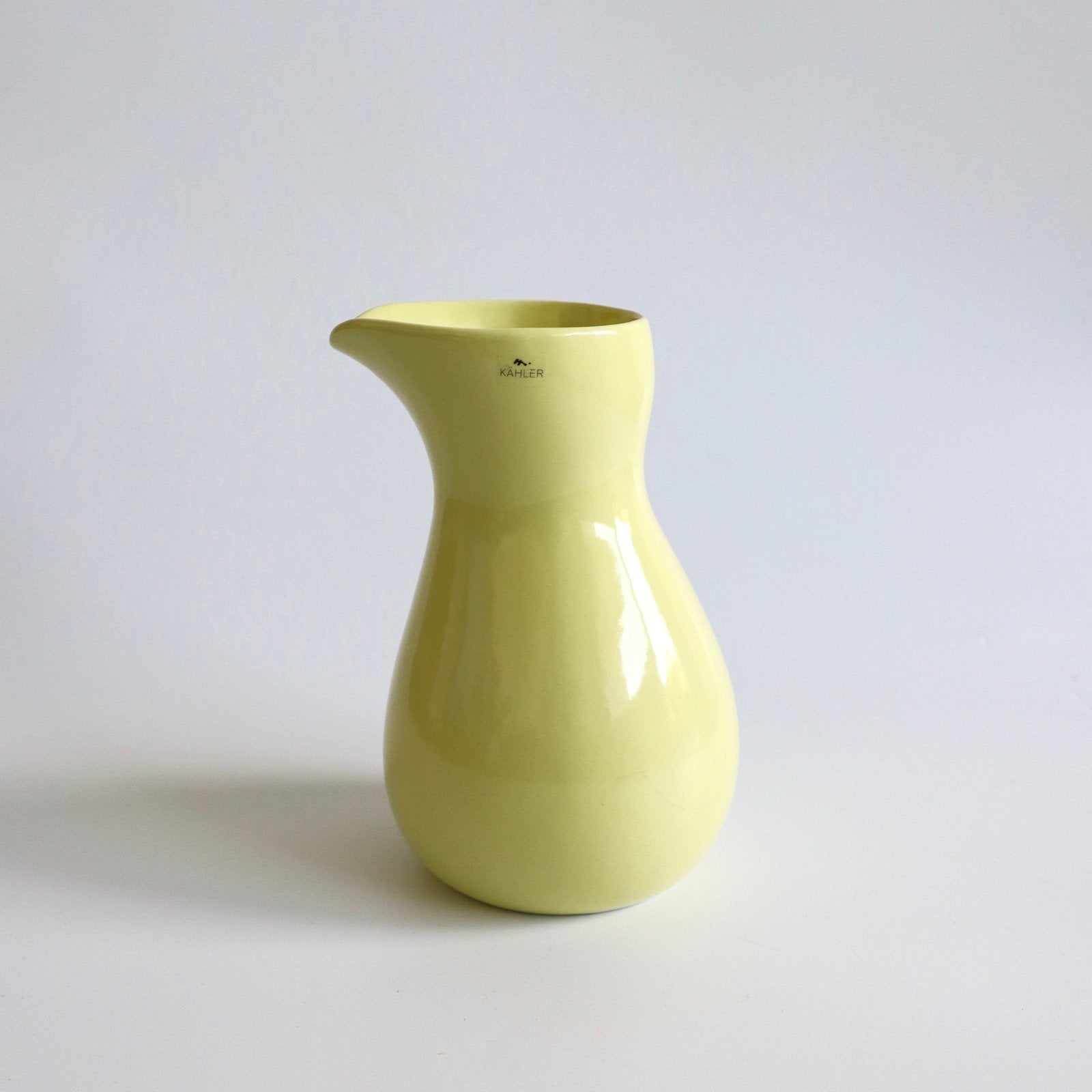 Kähler Mano pitcher kan geel Deens design, Ophalen of Verzenden