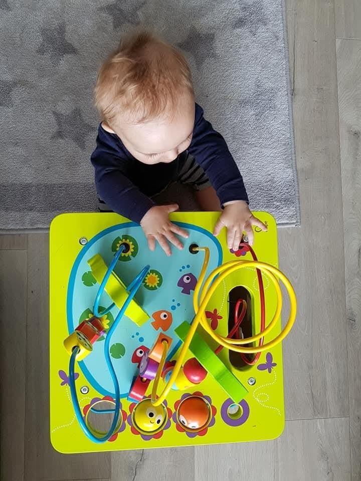 Hape speelkubus (met spiraal), Ophalen of Verzenden, Overige typen