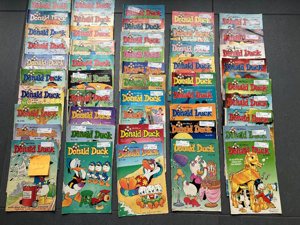 Donald Duck jaargang 1995, Complete serie of reeks, Ophalen of Verzenden, Donald Duck / Disney, Gelezen