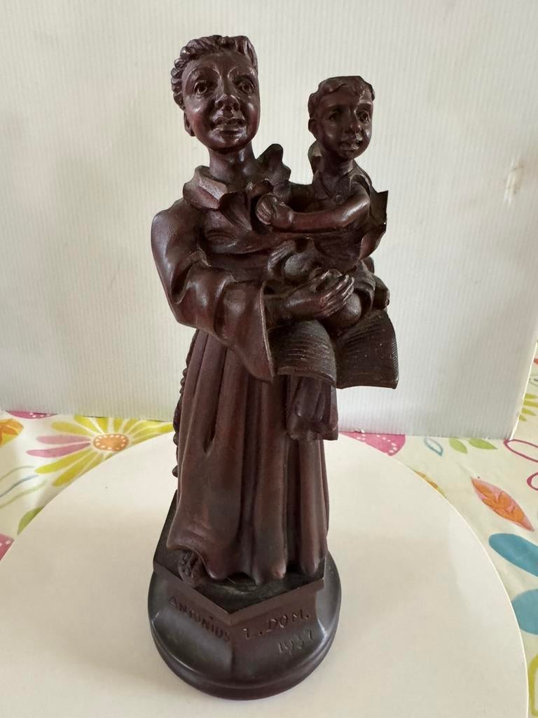 St. Antonius, Antiek en Kunst, Kunst | Beelden en Houtsnijwerken, Ophalen of Verzenden