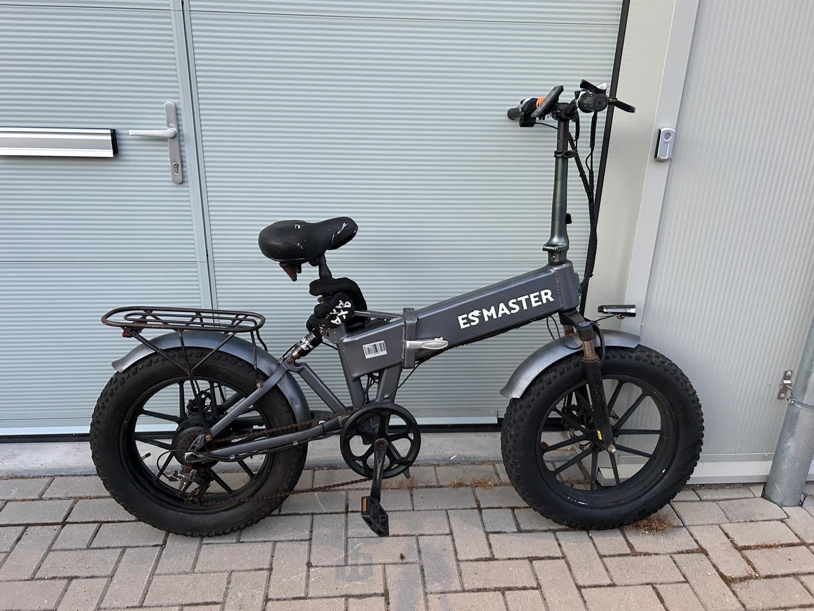 ES Master Opvouwbare Fatbike E-bike - error in het scherm, Gebruikt, Minder dan 47 cm, 30 tot 50 km per accu, Ophalen