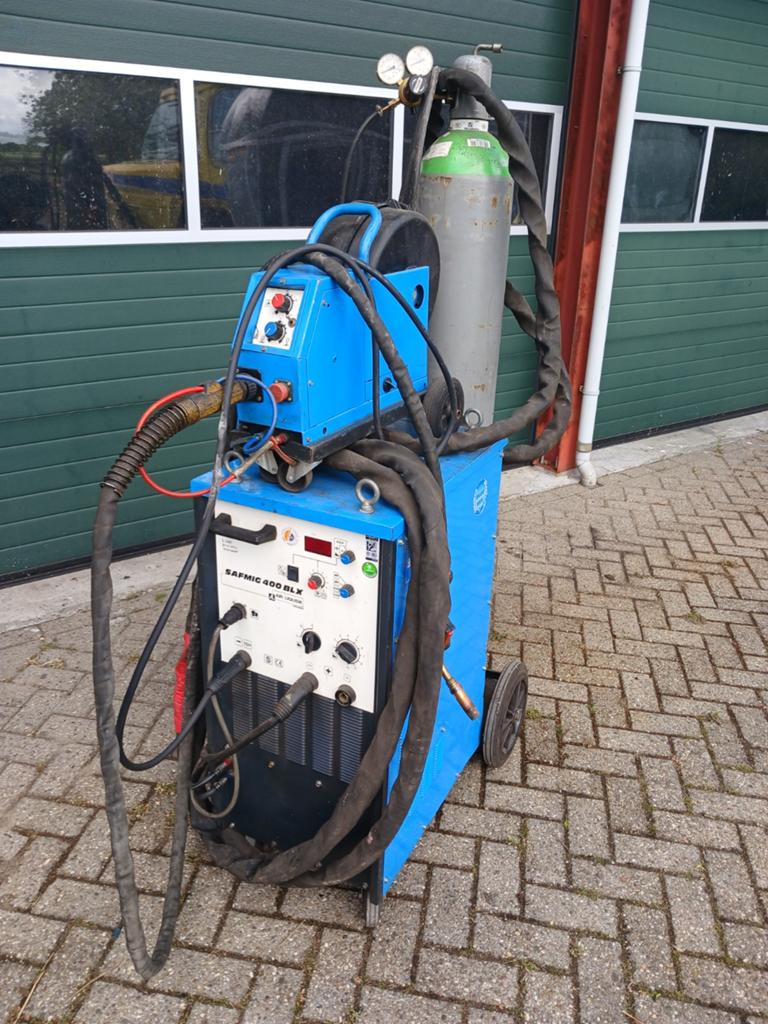 Te koop aangeboden SAF MIG lasapparaat, Doe-het-zelf en Verbouw, Ophalen, Gebruikt, 250 ampère of meer, Co2