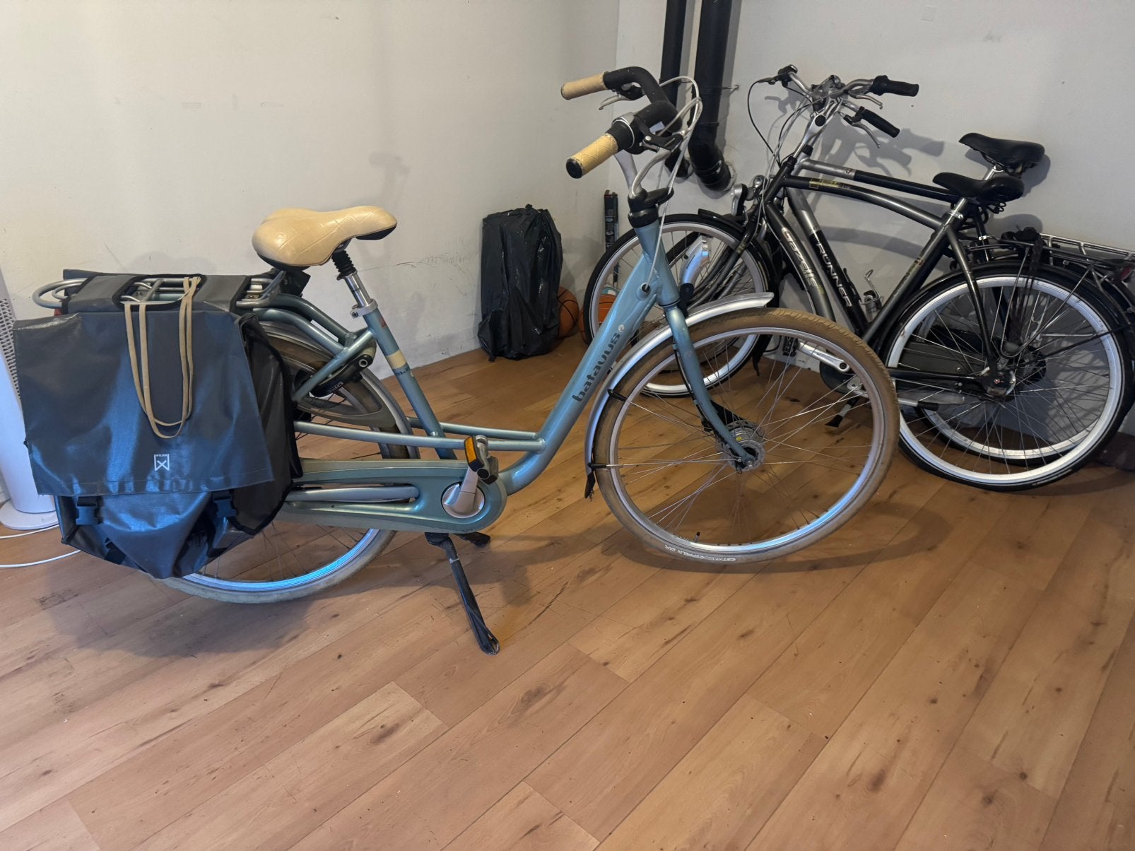 Dames en heren fietsen, Ophalen, Gebruikt, Gazelle