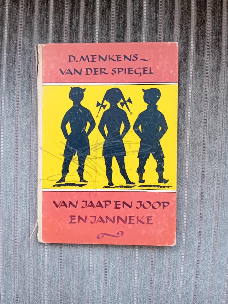 Oud boek - Van Jaap en Joop en Janneke - D.Menkens, Ophalen of Verzenden, Gelezen, D.Menkens-van der Spiegel, Fictie algemeen