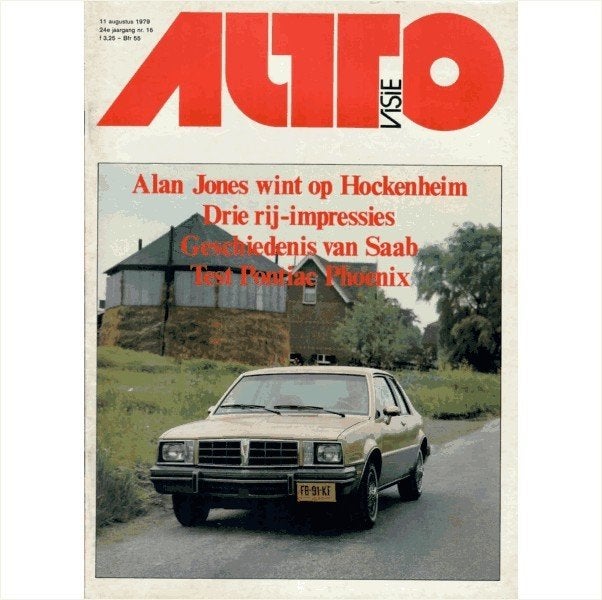 Autovisie Tijdschrift 1979 NR 16 #1 Nederlands, Boeken, Ophalen of Verzenden, Gelezen, Algemeen