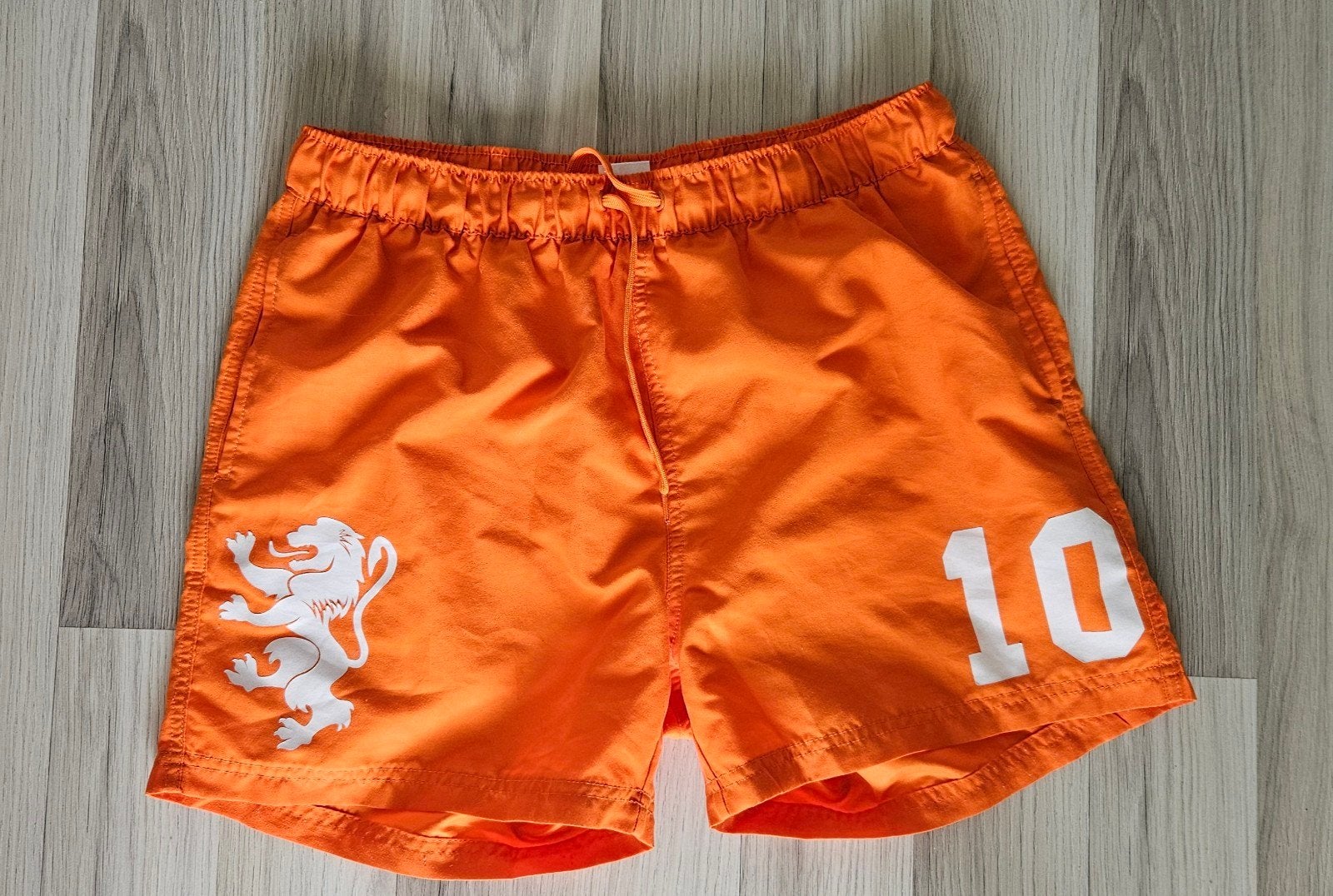 Nederlands elftal zwemshort maat M, Nederlands Elftal, Maat 48/50 (M), Oranje, Ophalen of Verzenden