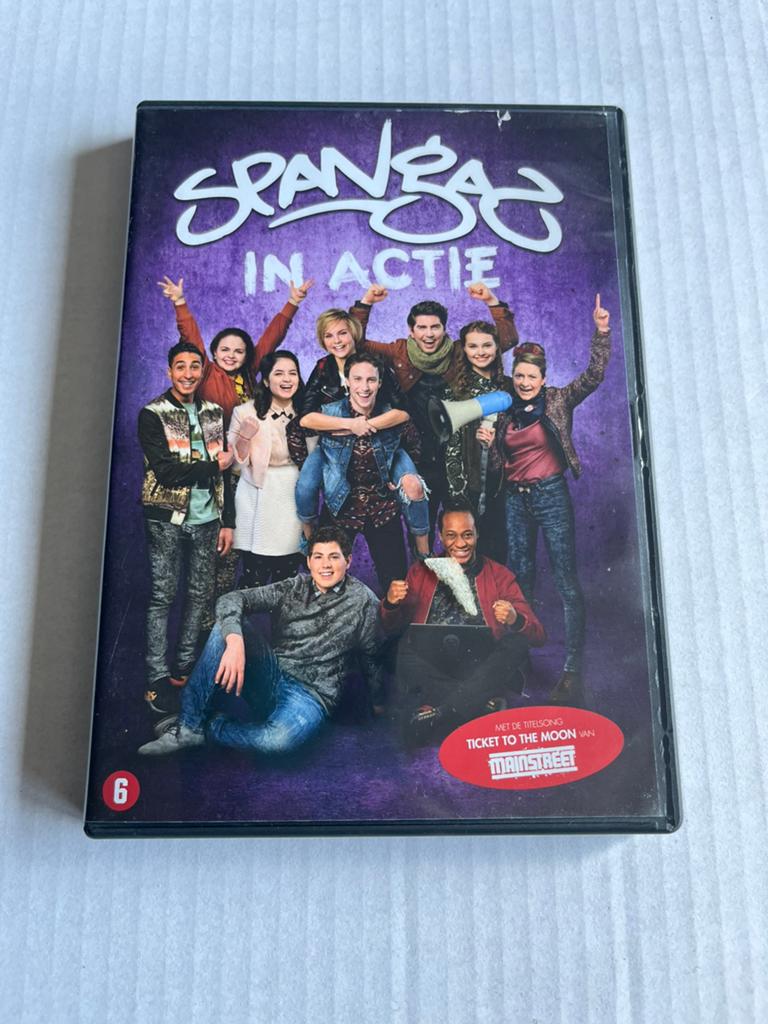 SpangaS in Actie DVD, Cd's en Dvd's, Gebruikt, Overige genres, Ophalen of Verzenden, Vanaf 6 jaar