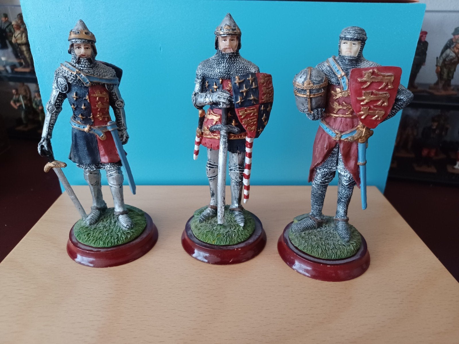 3 ridders kunststof 14 cm, Ophalen of Verzenden