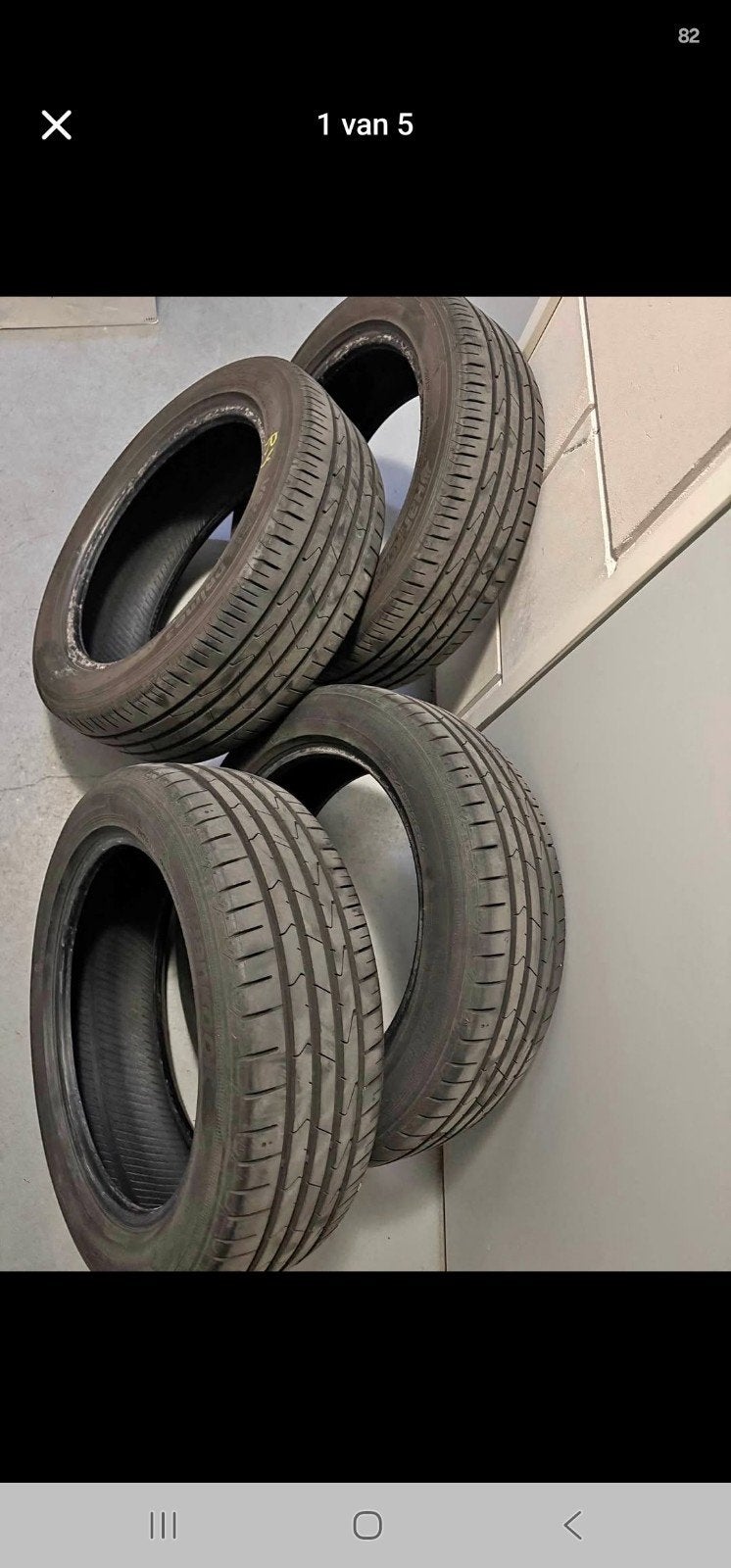 Hankook banden, Ophalen, Gebruikt, 16 inch, Banden en Velgen