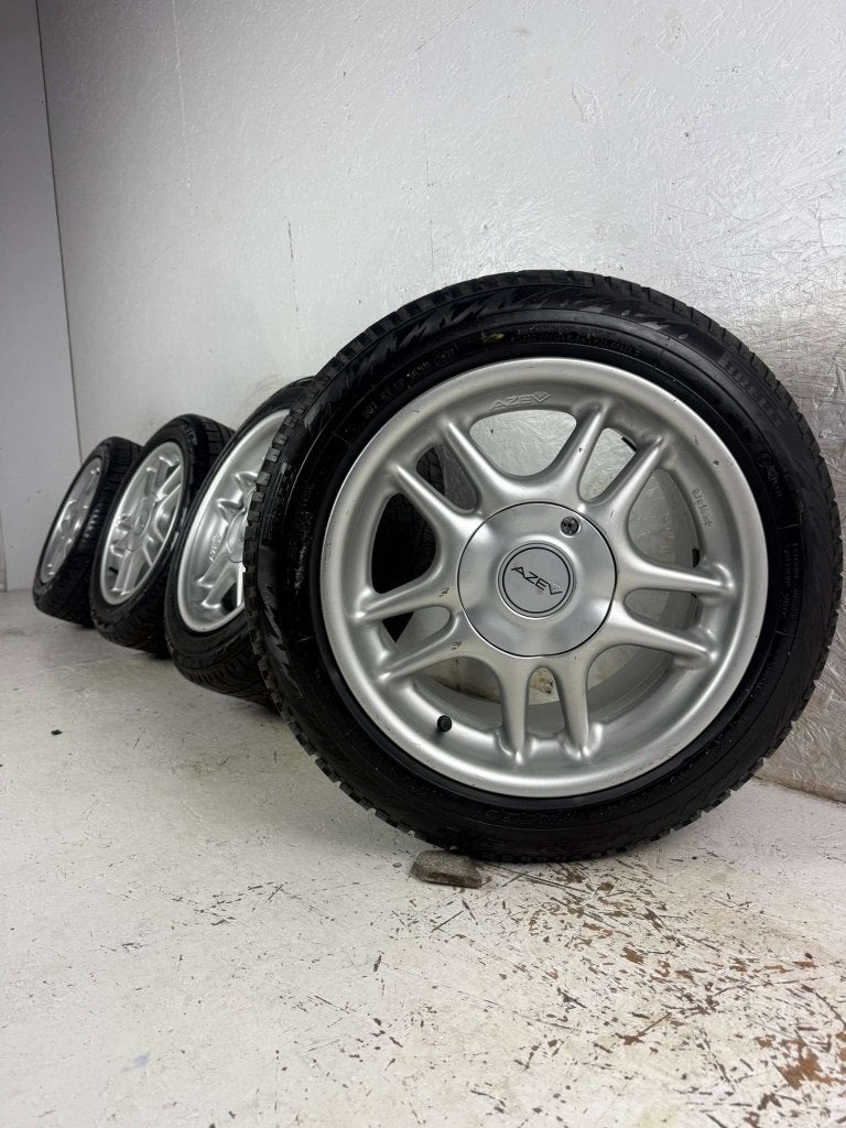 Originele Porsche 944 993 911 16" 5x130 winterset breedset, Auto-onderdelen, Banden en Velgen, Niet ingevuld, Gebruikt, 16 inch