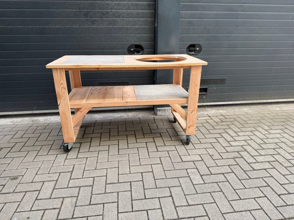 Douglas BBQ Tafel Large The Bastard 150x76x93, Tuin en Terras, The Bastard, Nieuw, Ophalen of Verzenden, Kerkeplaat 2E12