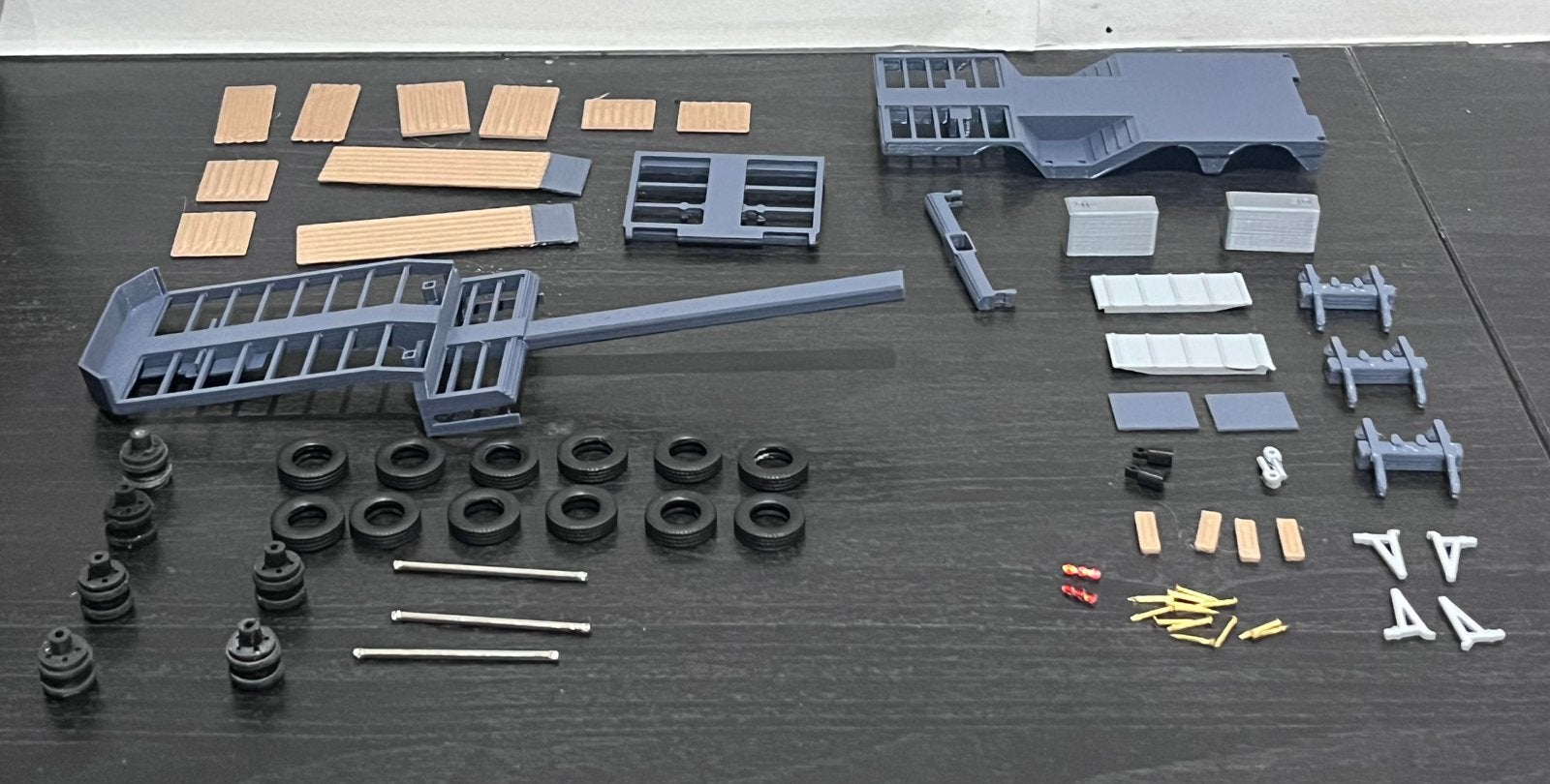 3D geprinten dieplader met Ecoklep, Hobby en Vrije tijd, Overige merken, 3D Modelleur VDEIJK, -, -