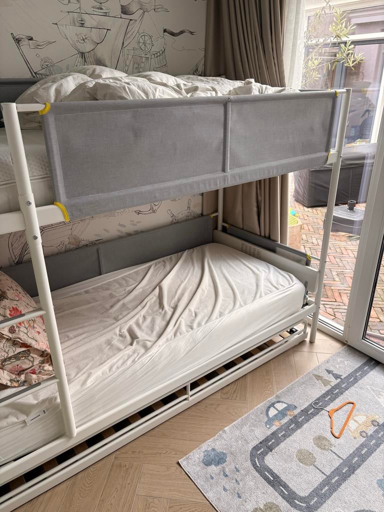 Stapelbed Vitval IKEA, uitschuifbaar bed - gedemonteerd, Ophalen, Gebruikt, Stapelbed